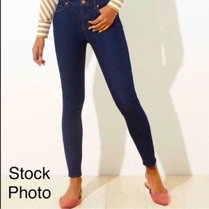 Ann Taylor LOFT modern skinny jeans